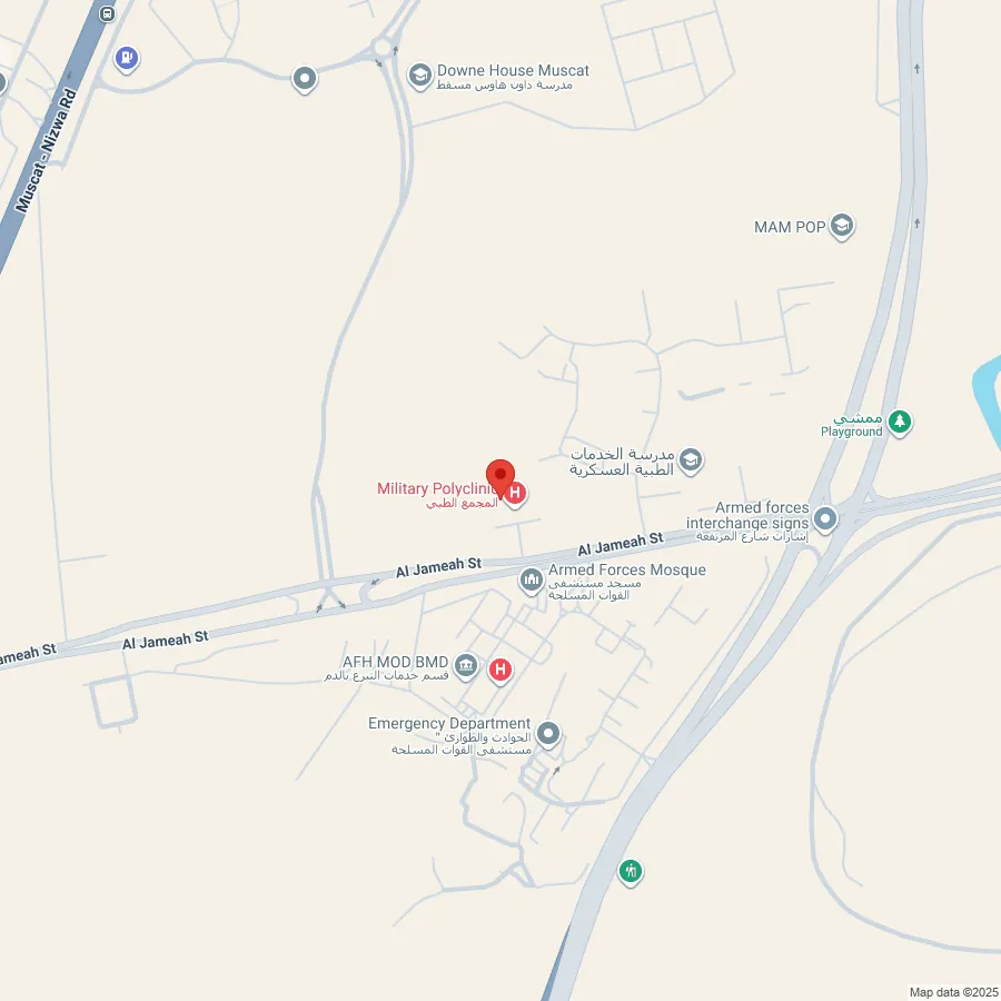 عيادة العيون بالمجمع الطبي العسكري Eye Clinic in Military Polyclinic